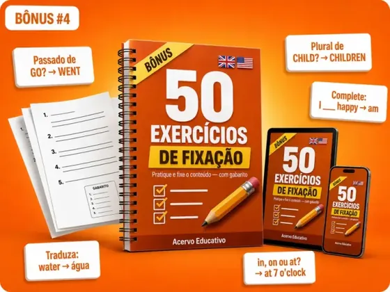 Bônus 4: 50 Exercícios de Fixação